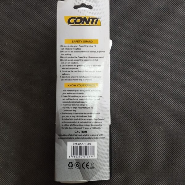 Regleta Eléctrica 6 salidas