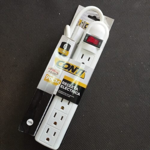 Regleta Eléctrica 6 salidas