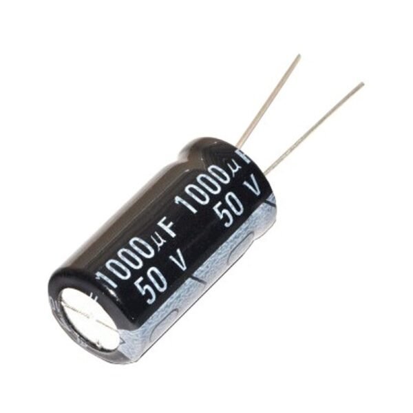 Capacitor Electrolítico De Aluminio 1000uF 50V Filtro Capacitor 1000uF 50V